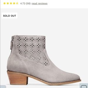 Cole Haan suede boots!